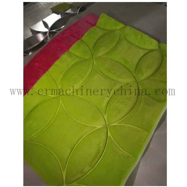 ماشین برجسته سه بعدی برای پوشاک