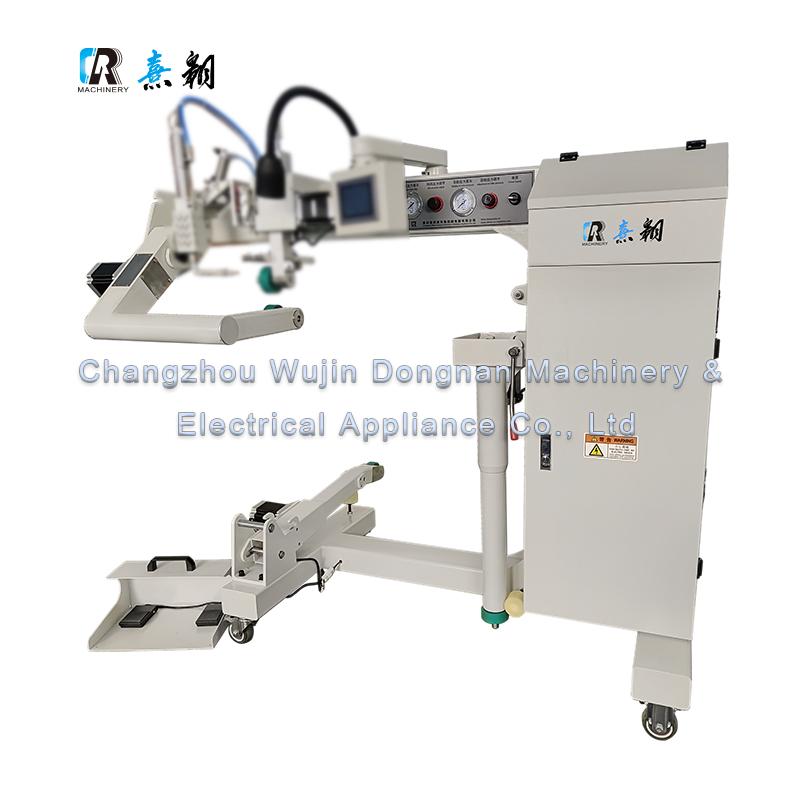 CR-G19دستگاه جوش پلاستیکی گوه داغ هوای داغ سه بازویی