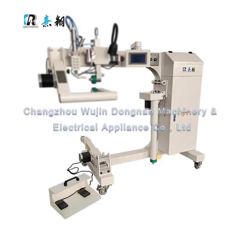 CR-G19دستگاه جوش پلاستیکی گوه داغ هوای داغ سه بازویی