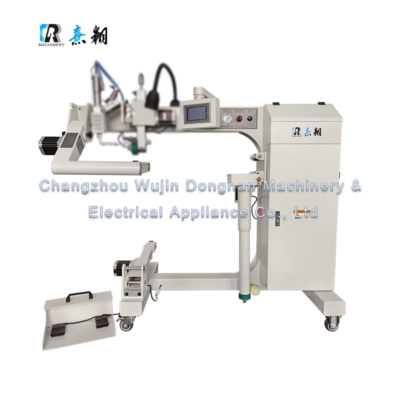 CR-G19دستگاه جوش پلاستیکی گوه داغ هوای داغ سه بازویی