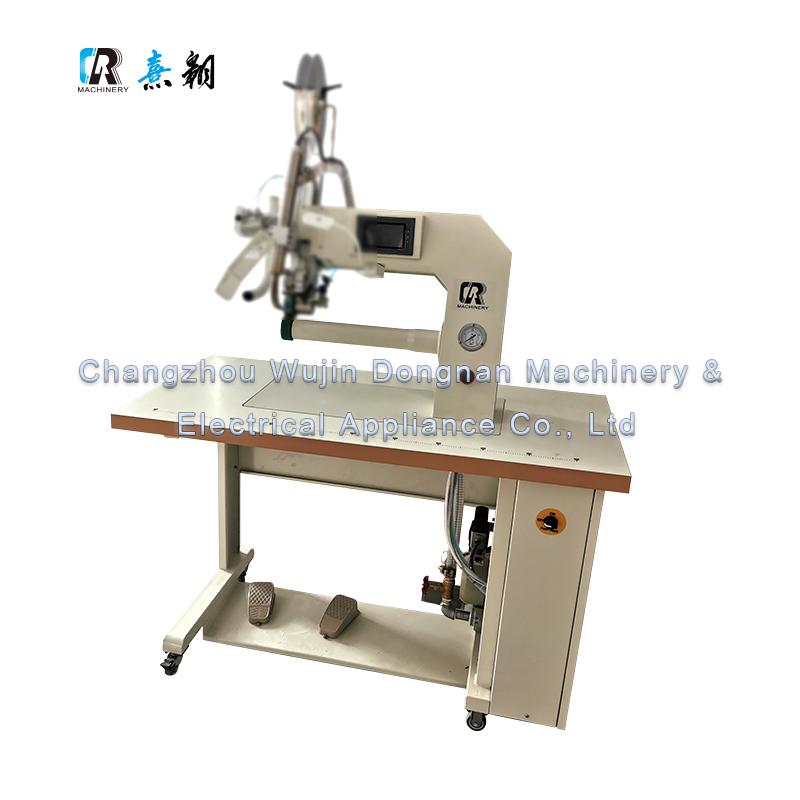 CR-G02 دستگاه جوشکاری آب بندی درز نوار کت و شلوار هوای گرم Ppe فروش داغ دستگاه آب بندی درز نوار هوای گرم